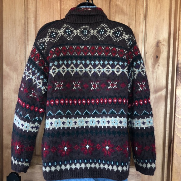 Vintage Ralph Lauren Hand Knit Cardigan - Picture 6 of 15